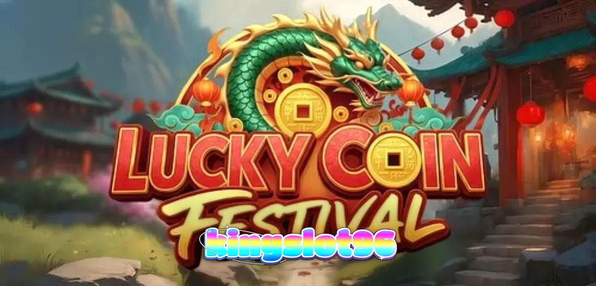 Tampilan visual slot Lucky Coin Festival dengan elemen perayaan Tiongkok